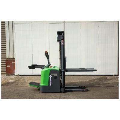 2.0 Ton 2000kg Electric Pallet Stacker Forklift with Big Capacity Lead-Acid Battery