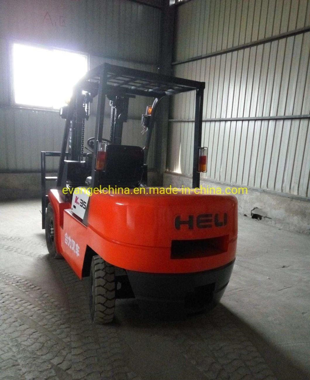 Anhui Heli 3.5ton Isu-Zu Diesel Engine Forklift Cpcd35