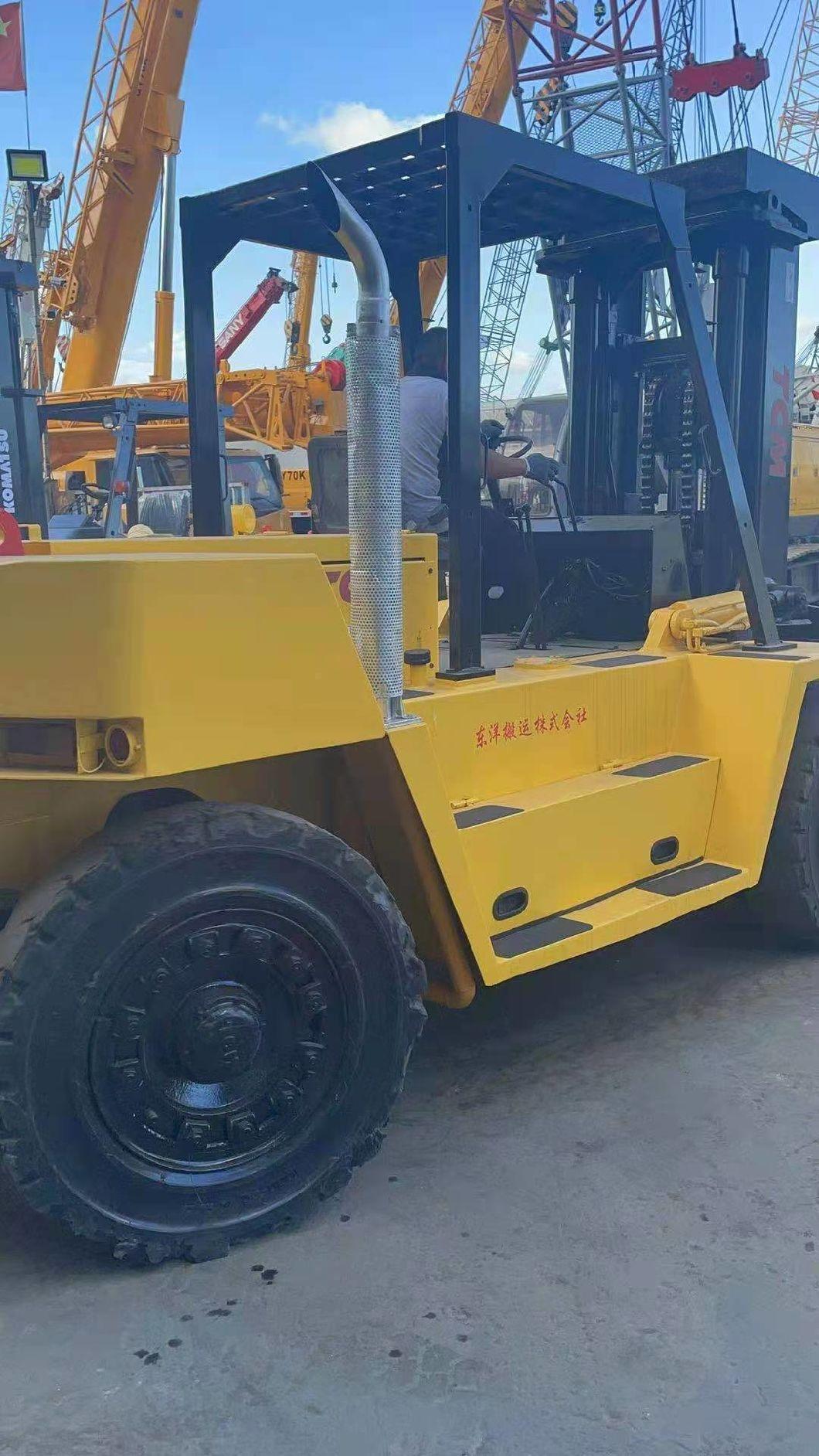 Hot Sale 10 Ton 15 Ton 20ton Diesel Forklift Tcm/ Komatsu/Toyota Forklift/10 Ton Diesel Forklift Truck/ Telescopic Loader for Sale