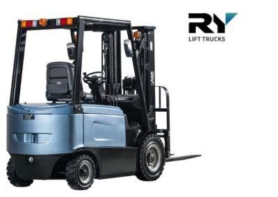 4 Wheel Electric Forklift Truck