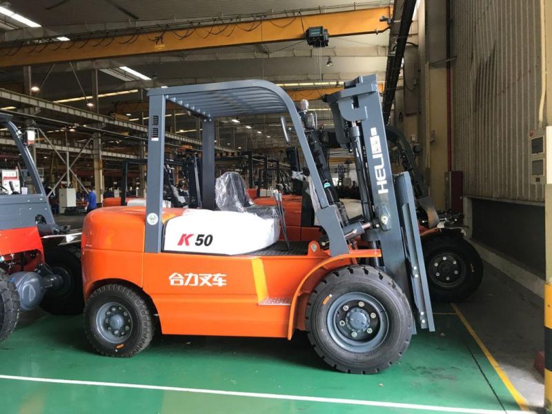 5ton Heli Forklift Truck Diesel Forklift Hot Sale Cpcd50