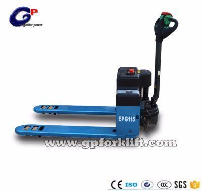 1.5 Ton Full Electric Walkie Type Pallet Truck with Low Price in China