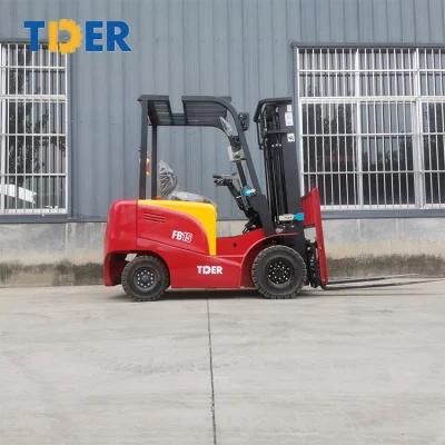 1t - 5t 1.5 Tonelada Small Electric Forklift for Sale