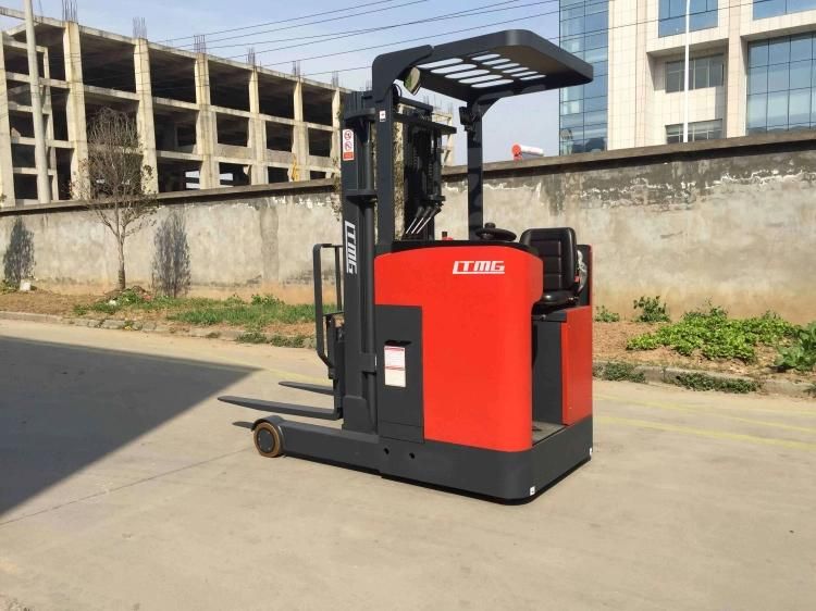Hot Sale Ltmg Brand Agv Reach Truck 1.5ton 2ton 2.5ton 3ton Electric Reach Forklift with American Controller