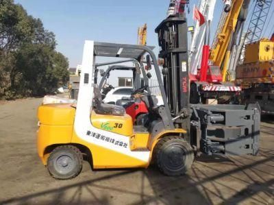 Toyota Forklift Isuzu Engine Gasoline LPG Fuel Tcm 3t Automatic Forklift Equipment 2.5t Tcm Fd30t6 Used Diesel Forklift Original Japan