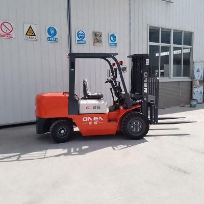 3.5ton/3000kgs Load Capacity 3m/4.5m/5m/6m Lifting Height Diesel/Gas/LPG Forklift with CE ISO