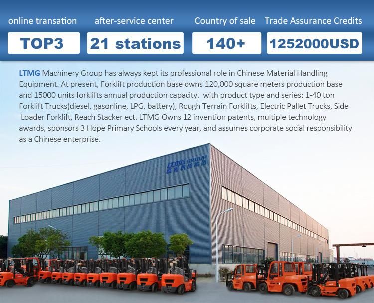 High Quality Ltmg Diesel Engine China 2ton 3ton Telescopic Forklift Best Telehandler