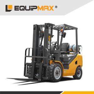 Small Forklift 1.5 Ton Petrol/LPG Forklift with Japanese Nissan Engine