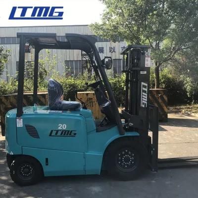 2 Ton 3 Ton Electric Forklift Truck 2000kg Capacity Battery Forklift with AC Motor