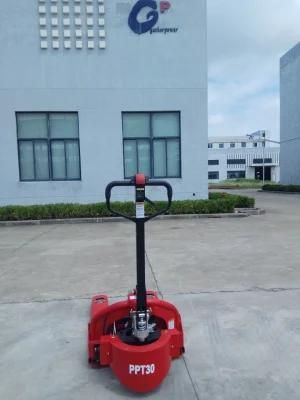 China Gp Brand 2t 2.5ton Semi- Electric Pallet Truck 48V 15ah