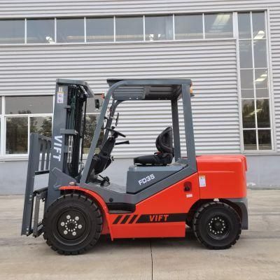 Hot Sell 3.5ton Diesel Forklift with Forklift Specification Loading Capacity 3500kg Max Lifting Height 7000mm