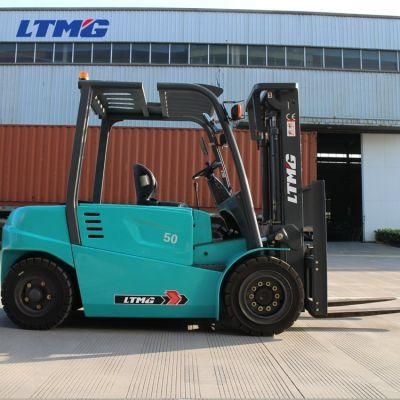 Ltmg 4 Tonne 5 Tonne Battery Forklift Truck 4 Ton 5 Ton Electric Forklift with Charger