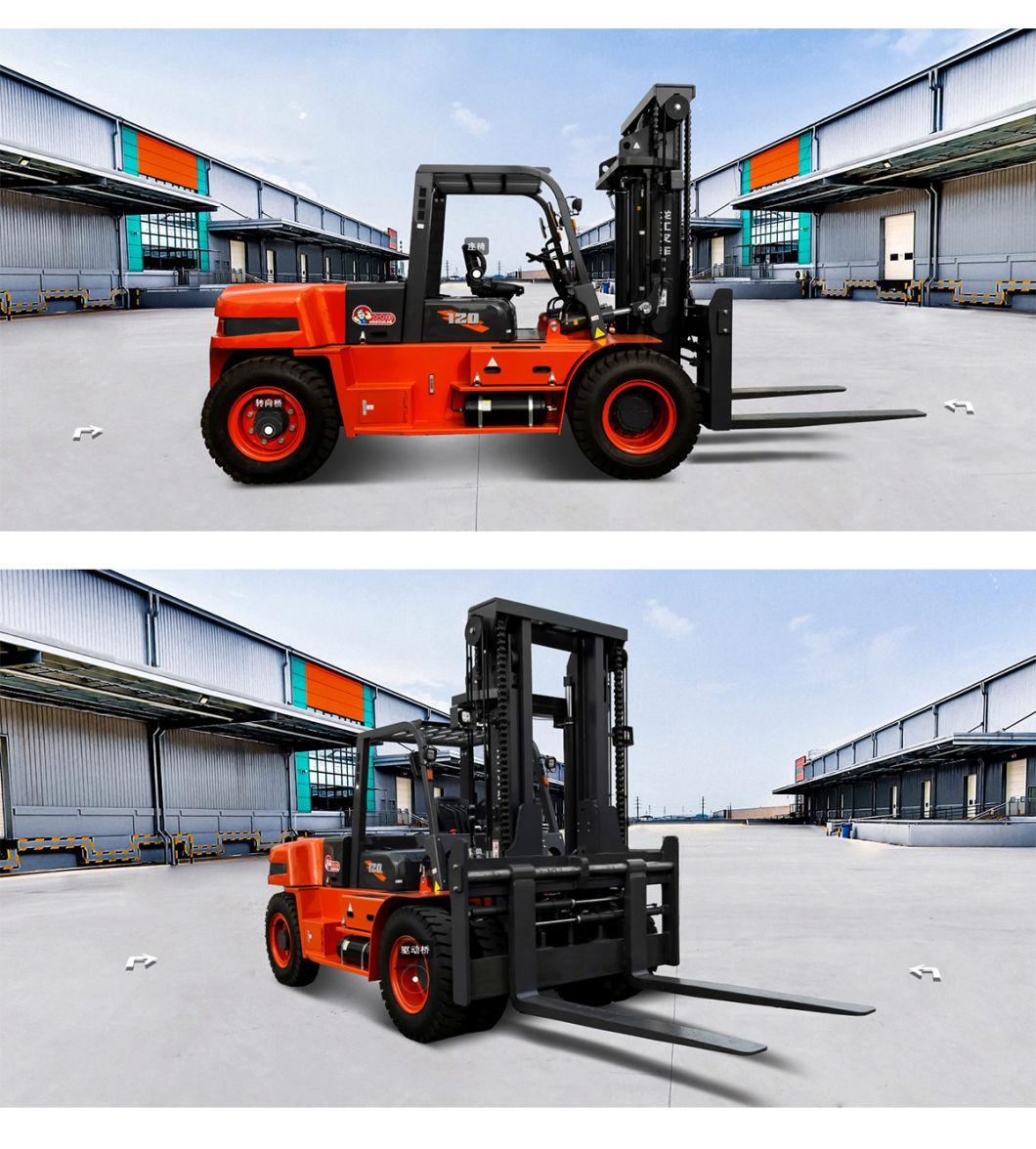 China Brand 12 Ton Internal Combustion Counterweight Forklift with High Quality