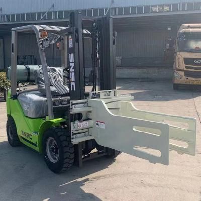 Dual Fuel LPG&Gasoline Forklift Truck with Bale Clamp