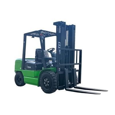 Ltmg 3.5 Ton Small Forklift 3500kg Diesel Forklift with Side Shifter and Japanese Engine Price