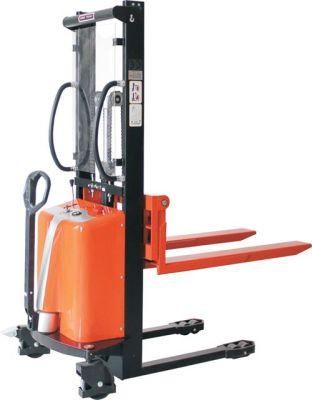Semi Electric Stacker Price with Good Quality