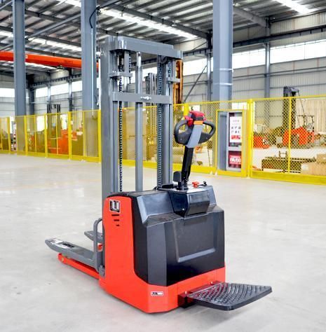 Heli 1.5ton/1.6ton/2ton Electric Pallet Stacker with Mechanical Steering