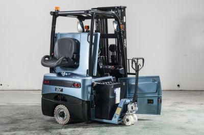 3-Wheel Electric Forklift 1.8 Tons with Germany Zf Transmission