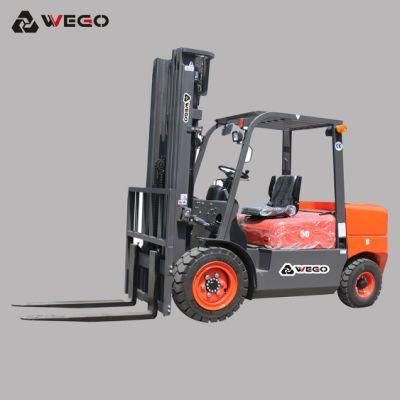 Wego Brand Forklift Truck Height 3m/6m Lifting Equipment for Sale