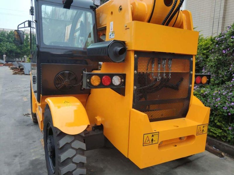 Genie 2.5 Ton Telehandler Telescopic Forklift Hnt25-4 with Imported Engine