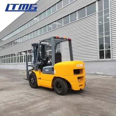 Not Adjustable New Diesel Forklift Industrial Lift Truck with Cheap Price