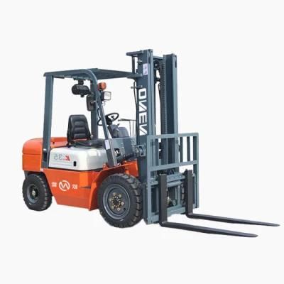 1070*125*45mm /1220*125*45mm Heavy Onen Iron Pallet and Plastic Film Gasoline Forklift