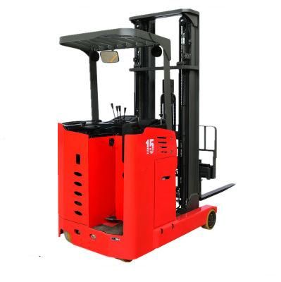 Drive in Rack 2 Ton Reach Warehouse Forklift Battery Electric Reach Truck Price