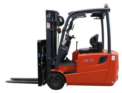 New 1.8ton Standing on Three-Wheel Battery Operated Electric Forklift Truck /Jack