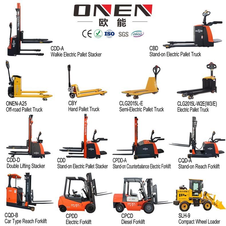 Cpcd30-35 Factory Price 2 Tons 3 Tons 5 Tons Four Wheels Counterbalance Internal Combustion Gas/ LPG/ Diesel Forklift with Double/ Triple Mast Heli Style