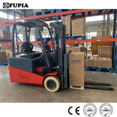 Warehouse Electric Forklifts 3 Wheel 2 Ton Electric Forklift Trucks