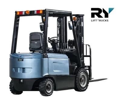 4-Wheel Electric Forklift 2.5 Tons with Germany Zf Transmission