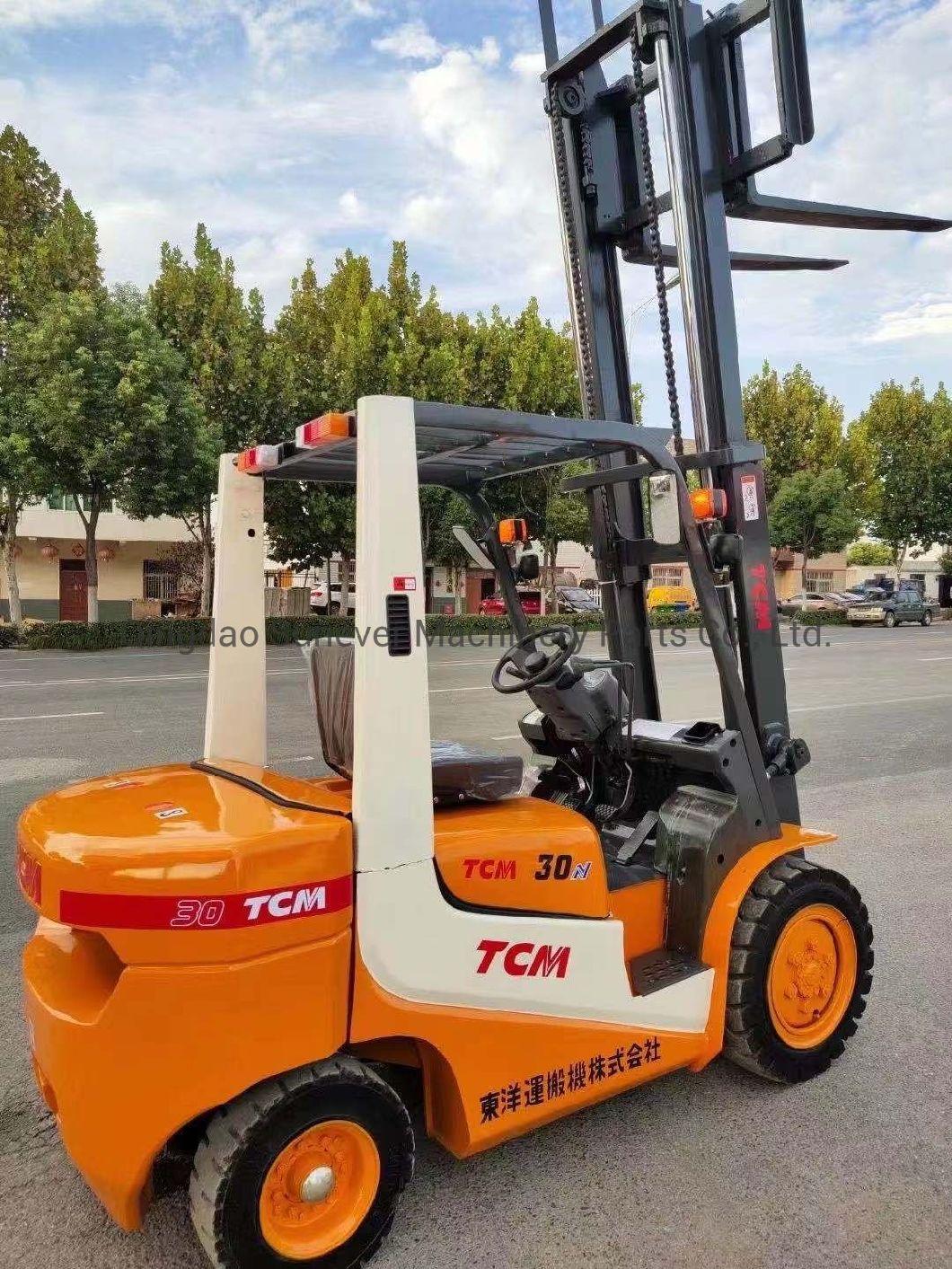 3 Ton Max. Lifting Height 3m Used Tcm Diesel Forklift