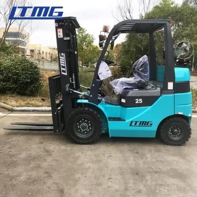 2.5 Ton Short Wheelbase LPG Forklift with Side Shift, Solid Tyres, 3 Stage Mast