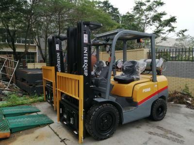 Mini 3.5 Ton LPG/Gasoline/Gas/Petrol Forklift with Side Shift