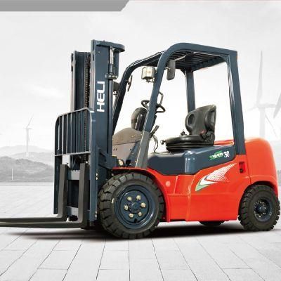 Heli Forklift 1t Mini Forklift Diesel Engine Forklift Price for Sell