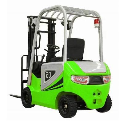 Fast Delivery Triplex Full Free Lifting Mast Electric Forklift Truck