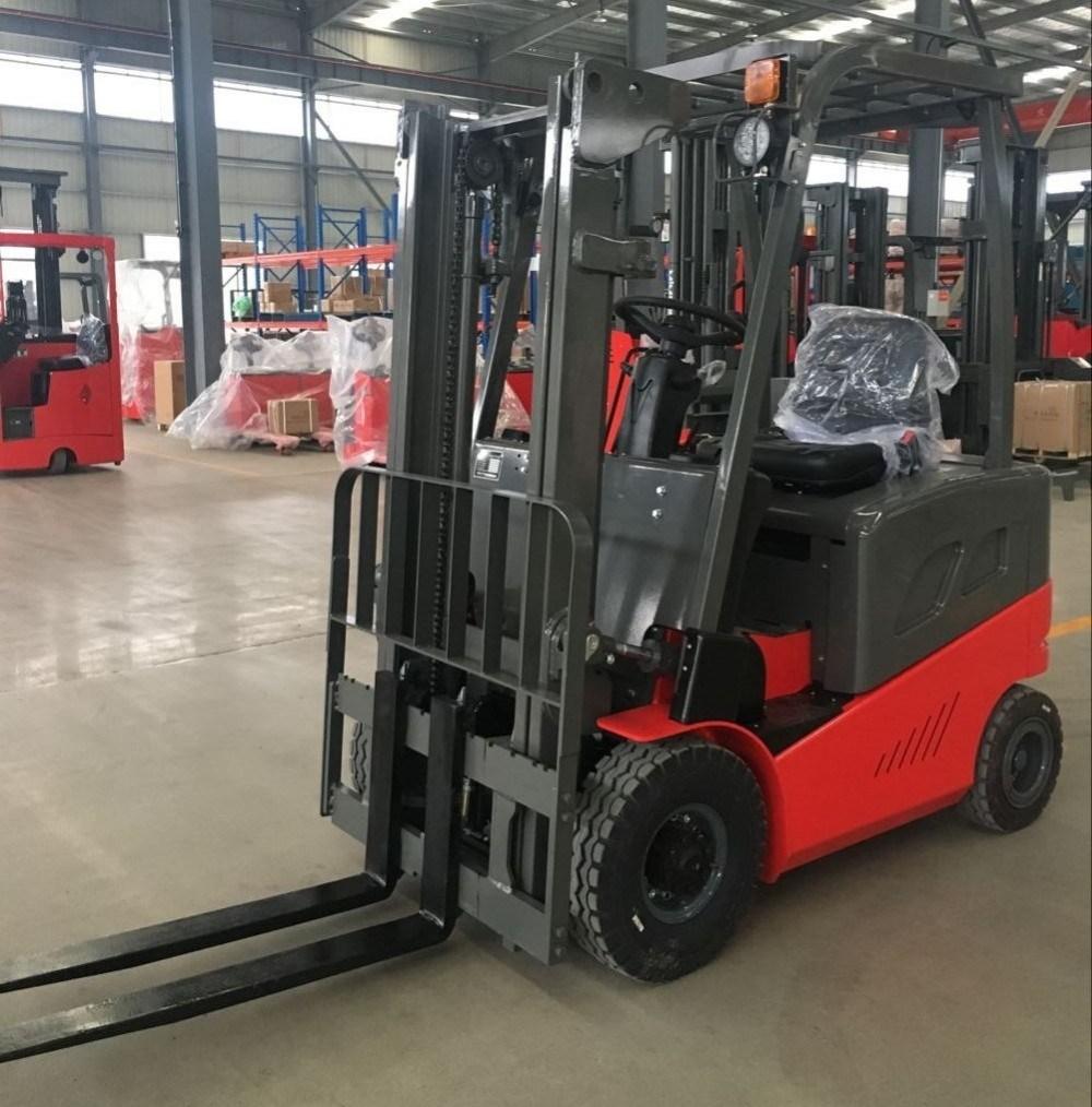 New Condition 1500kg 2500kg 48V Electric Forklift Reach Stacker Forklift Electric
