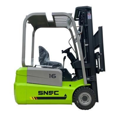Mini 3 Way 1.6ton Lithium Battery Electric Forklift with CE
