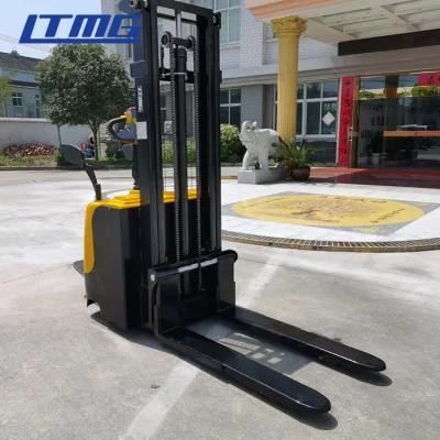 2 Ton New Ltmg China Rough Terrain Pallet Electric Forklift Stacker with Low Price