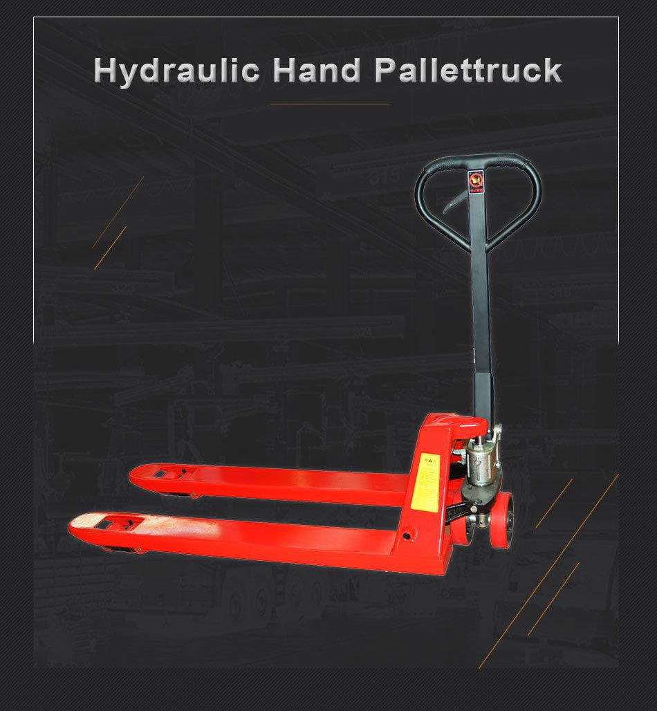 German Style Pump Hydraulic Jack Manual Forklift 2.5 Ton Hand Pallet Truck