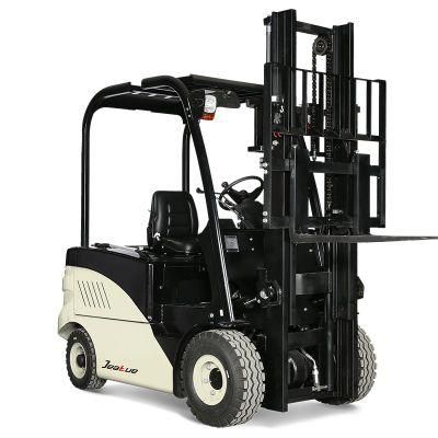 2t 3m Four Wheel Electric Truck Counterbalanced Hydraulic Forklift Sitting Driving Style