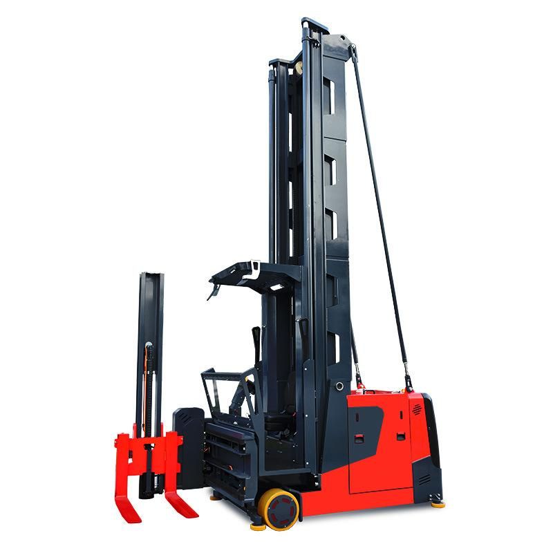 Mima 1.6 Ton 12m Man up Turret Truck Vna Forklift for Narrow Aisle