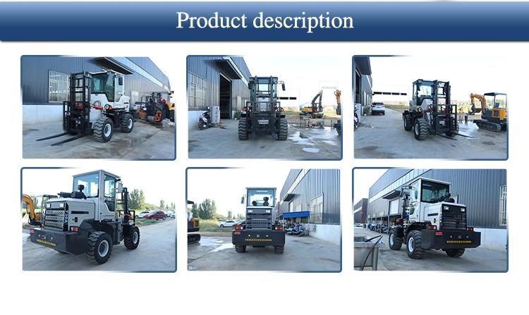 Forklift Manufacturer with Good Reputaion/Four Wheel Drive /Loading and Unloading/3 Ton Rough Terrain Forklift