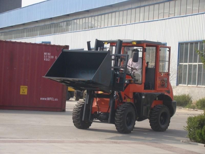 4WD Rough Terrian off Road Forklift Truck 2.0-3.5 Tons