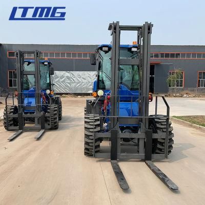 Diesel Engine Electric Trucks New All Rough Terrain Forklift with High Quality