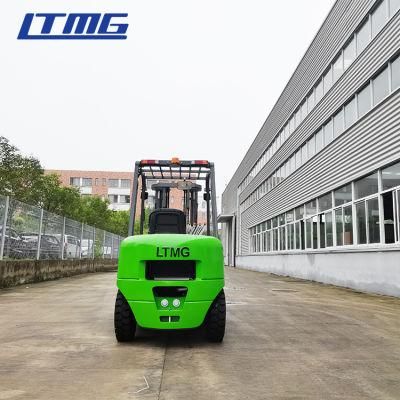 Ltmg 3 Ton Diesel Forklift Counterbalance Forklift Container Lifting Forklift with Bale Clamp Attachments