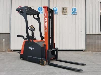 Not Adjustable Onen Bubble Bag and Plastic Film Telescoping Stand-on Counterbalance Forklift