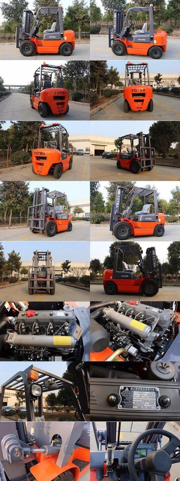 Fotma Cpcd20 2000kg 2t 2ton 2 Ton Diesel Forklift