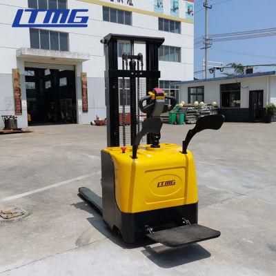 2 Ton 600mm Ltmg China Electric Pallet Stacker for Sale