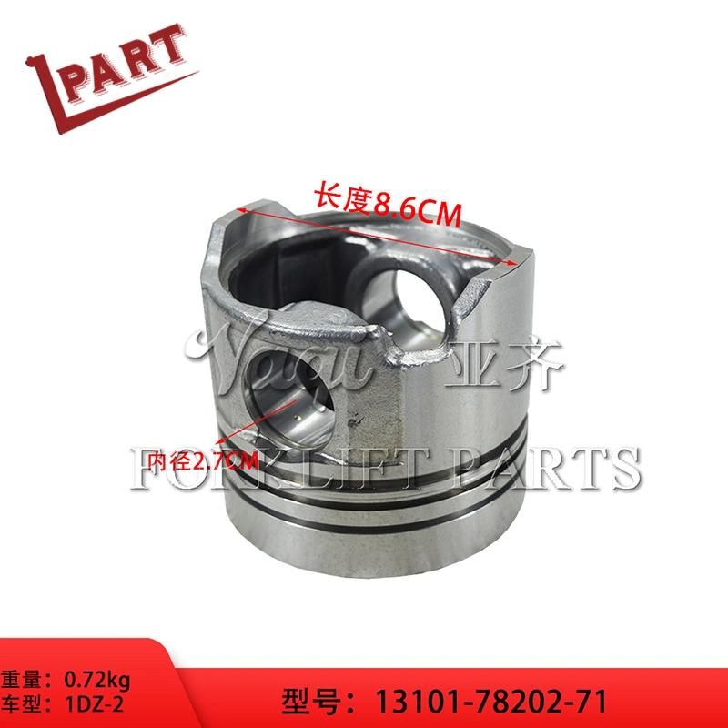 Forklift Spare Parts 1dz-2 Piston 13101-78202-71